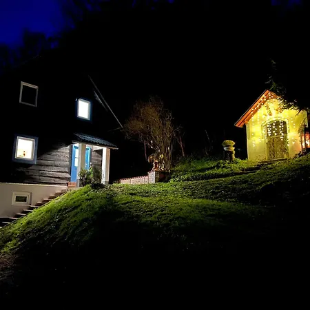 Willa Black Pearl - Blockhaus Inmitten Der