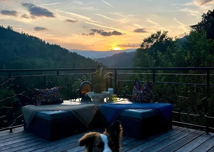 Willa Black Pearl - Blockhaus Inmitten Der *